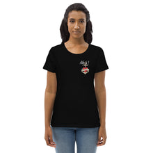 Lade das Bild in den Galerie-Viewer, Enganliegendes Öko-T-Shirt für Damen