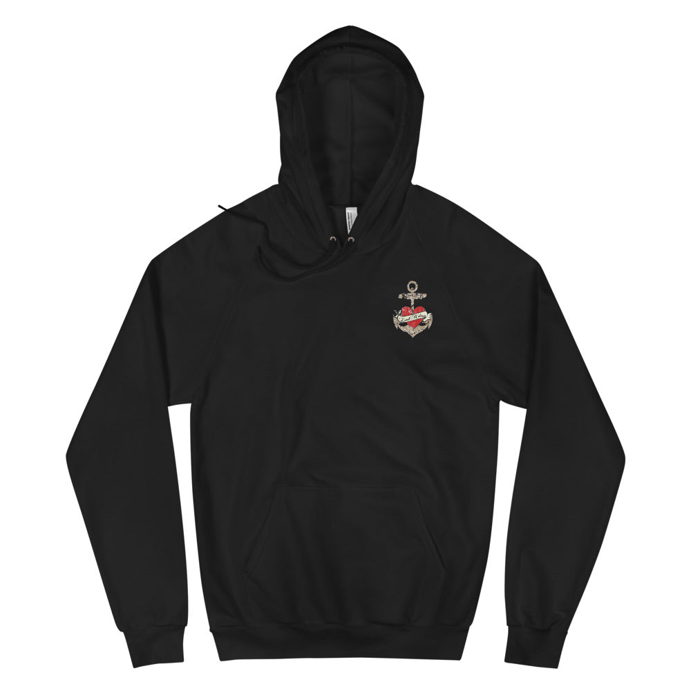 Unisex Vlies-Hoodie