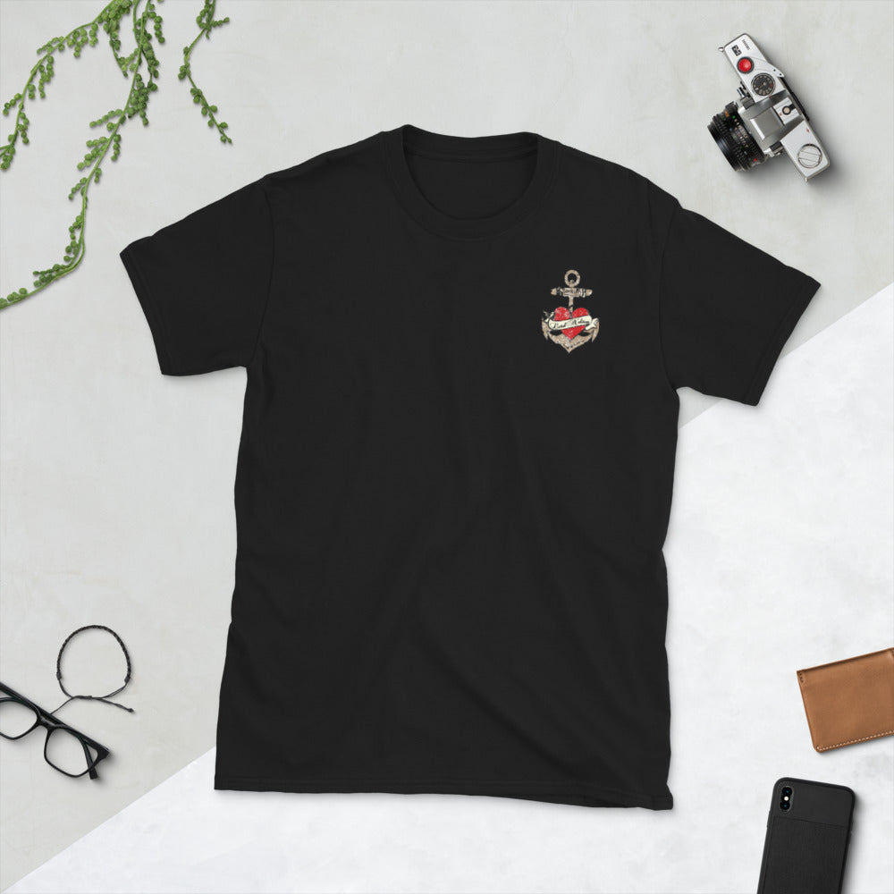 Kurzärmeliges Unisex-T-Shirt